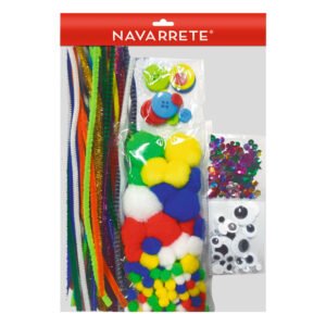 Craft Pack con surtido de materiales para manualidades creativas