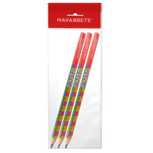 LAPIZ TRIANGULAR 2B JUMBO BLTX3 UNID.-NAVARRETE